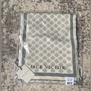 Jack Victor Jacquard Knit Scarf